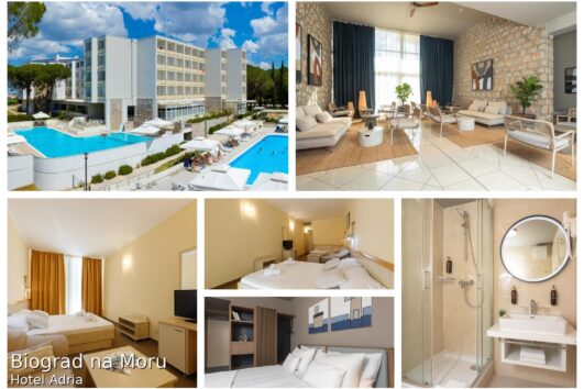 AKCIJA JADRAN! Biograd n/M, Hotel Adria 4*