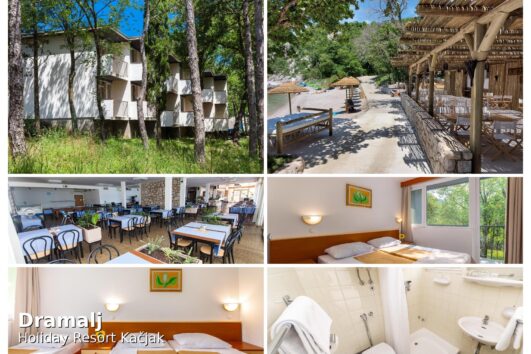 Dramalj, holiday resort Kačjak 2*