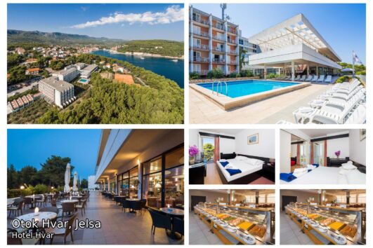 Otok Hvar, Jelsa, hotel Hvar 3*