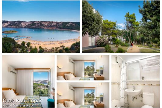 Otok Rab, Lopar, hotel Sahara/ Rab 3*