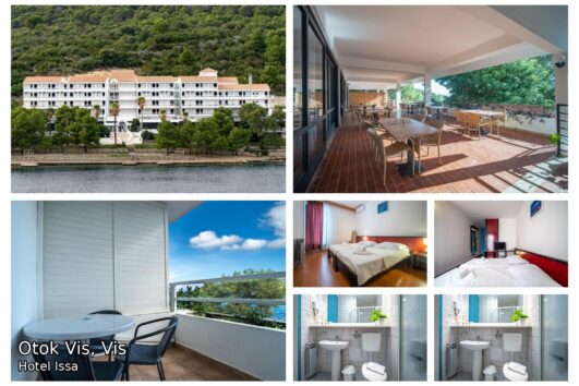 Otok Vis, Vis, hotel Issa 2*