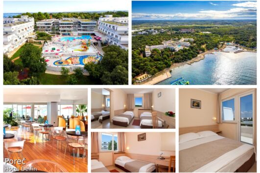 Poreč, hotel Delfin 2*