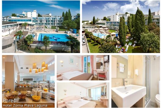 Poreč, hotel Zorna Plava Laguna 3*