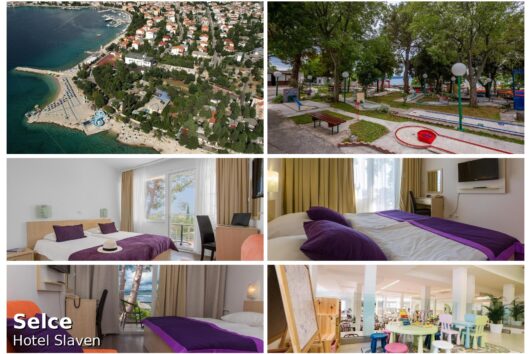 Selce, hotel i annex Slaven 3*