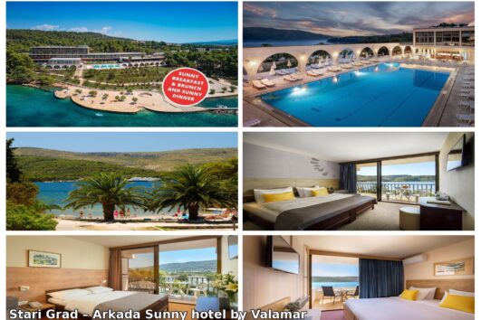 Otok Hvar, Stari Grad, Arkada Sunny hotel by Valamar 2*