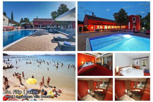 Sv. Filip i Jakov, hotel i depadansa Villa Donat 4*