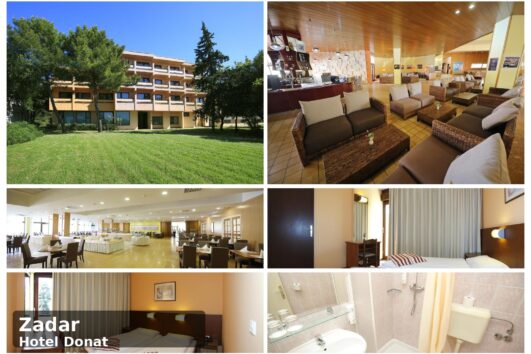 Zadar, Borik, Hotel Donat 3*