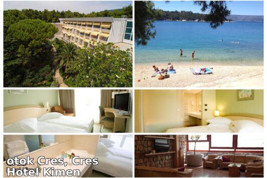 Otok Cres, Cres, hotel Kimen 3*