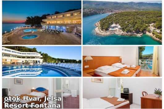 Otok Hvar, Jelsa, Resort Fontana 2* / Fontana Bayside Park 2*/4*