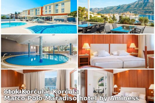 Korčula, Marco Polo Maradiso hotel by Aminess 4*