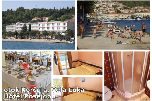 AKCIJA JADRAN! Korčula, Vela Luka, Hotel Posejdon 3*