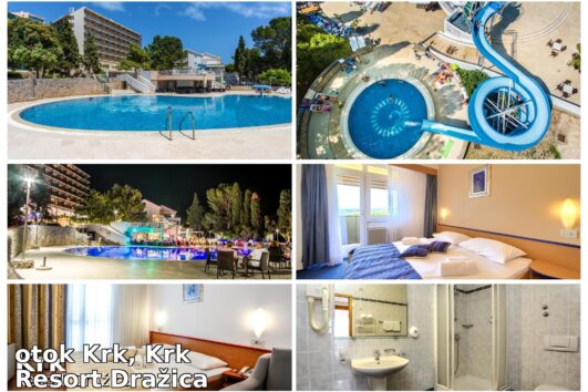 Otok Krk, Krk, resort Dražica 3*