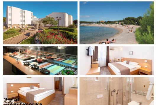 Otok Krk, Punat, hotel Omorika 3*