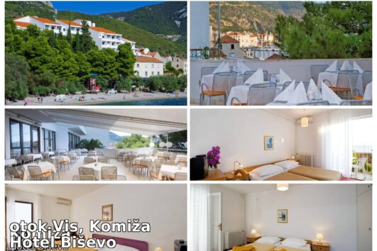 Otok Vis, Komiža, hotel Biševo 2*